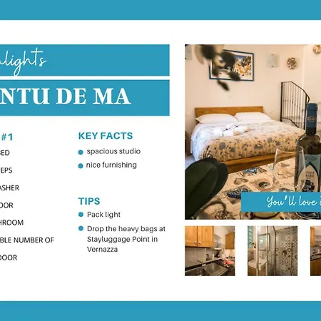 Ventu De Ma Studios&rooms Vernazza